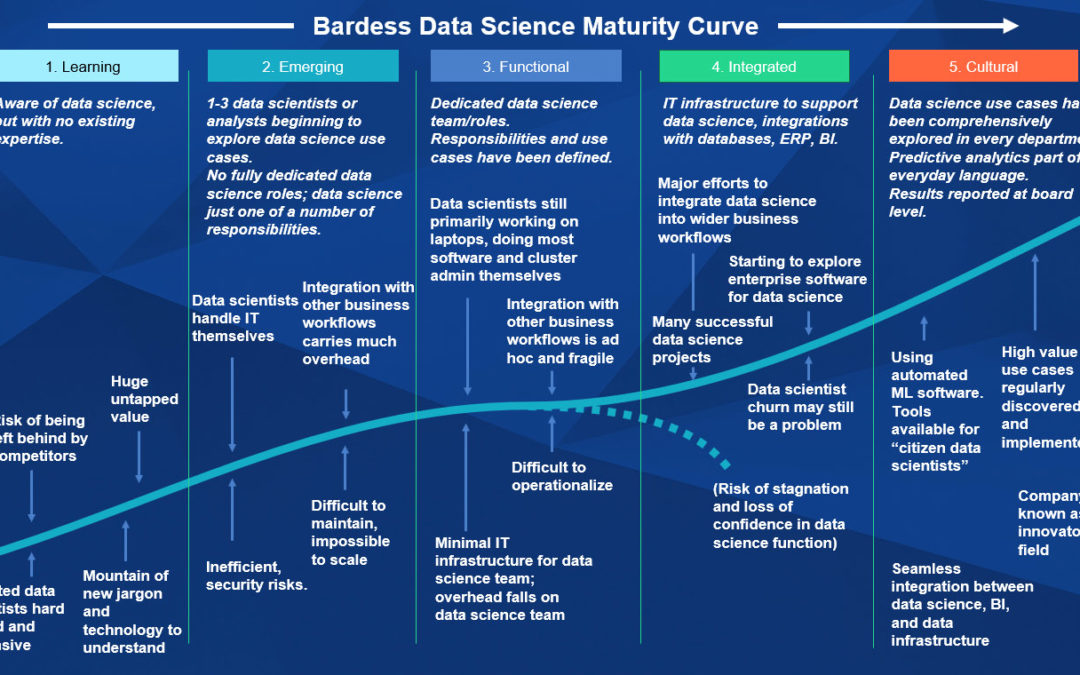 The Bardess Data Science Maturity Curve