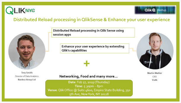 Bardess Director Trey Smith to Speak at Qlik NYC Meetup