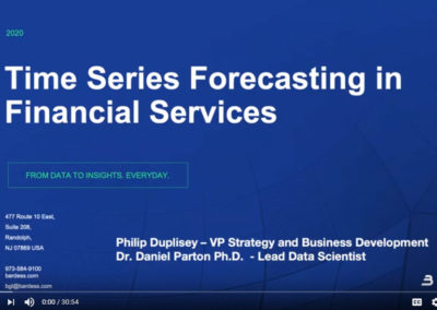 Webinar – TIM by Tangent Works and Forecasting for the Finance Sector