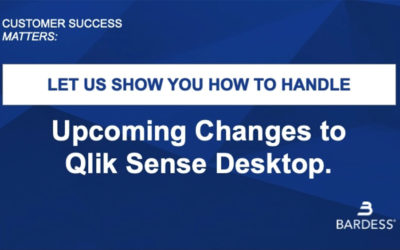 Changes Coming to Qlik Sense Desktop June 30