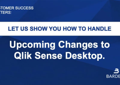 Changes Coming to Qlik Sense